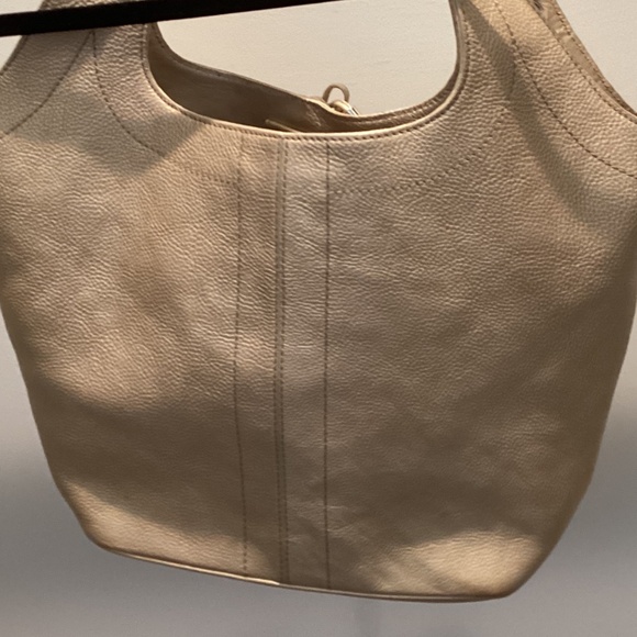 Stuart Weitzman gold handbag - Picture 2 of 7